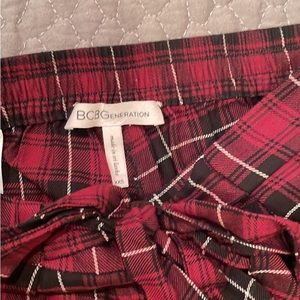 BCBG plaid pants